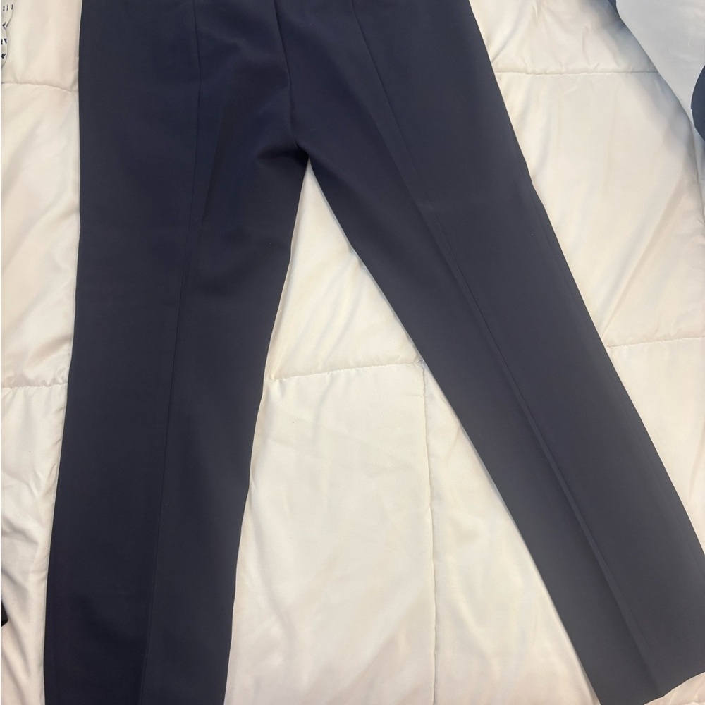 LOFT Navy Marisa Skinny Pants